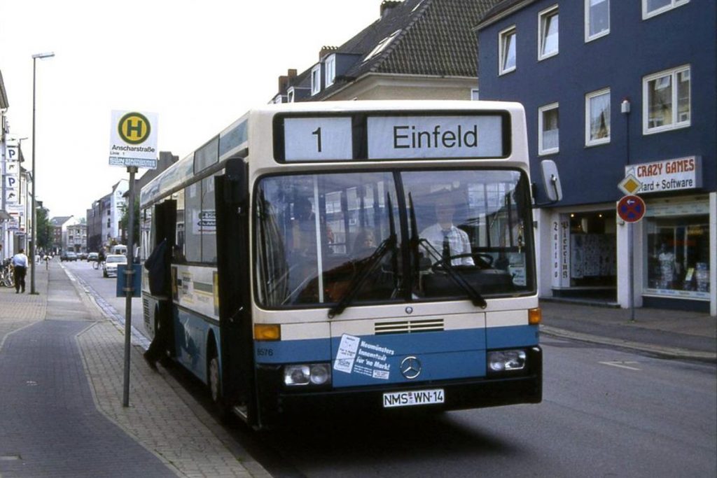 Neue Liniennummern im Stadtverkehr Neumünster. (Foto: Lutz Bartoschek)