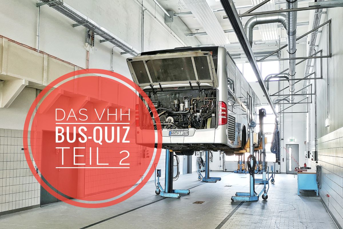 Euch hat unser erstes VHH-Bus-Quiz gefallen? Dann testet jetzt wieder euer Wissen. Diesmal sinf die Fragen noch schwieriger!