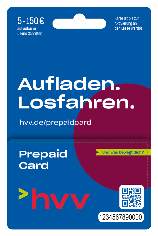 So sieht die neue hvv Prepaid Card aus