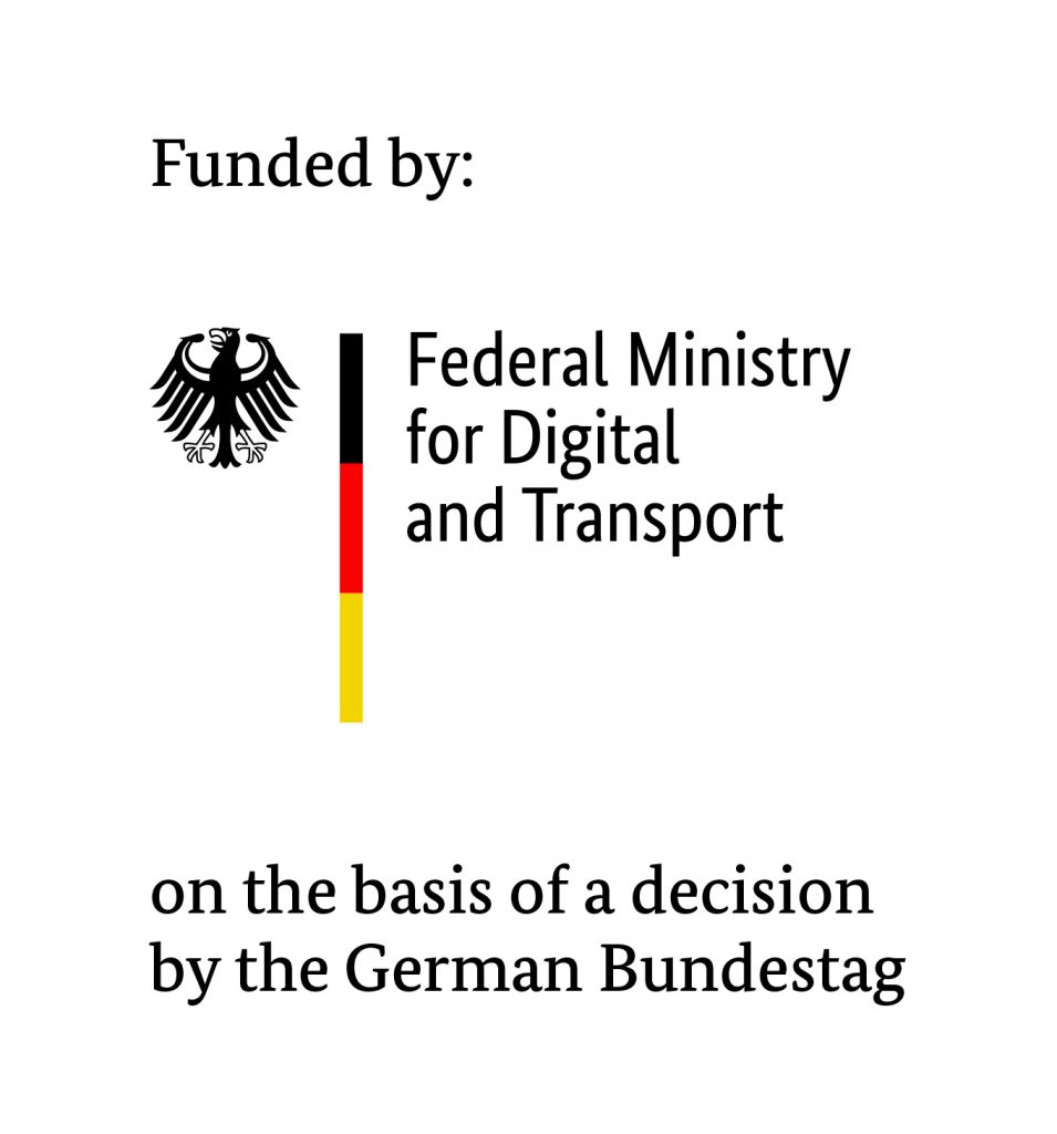 Funded by: Dederal Ministry for Digital and Transport