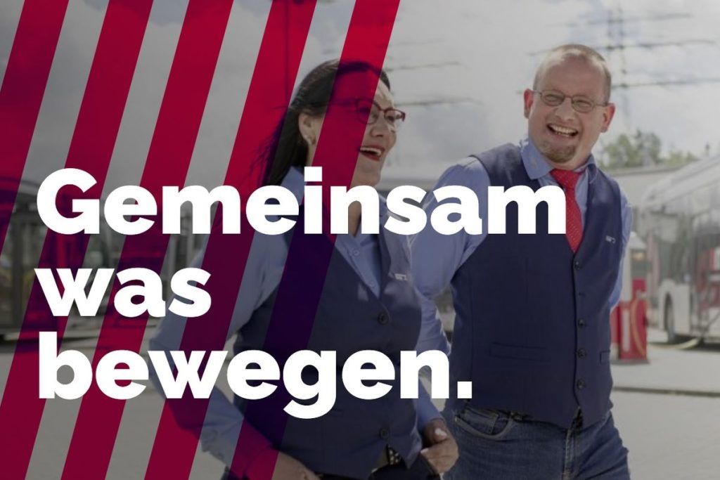 Mit der Jobkampagne "Gemeinsam was bewegen" positioniert sich die Verkehrsbetriebe Hamburg-Holstein GmbH (VHH) als attraktive Arbeitgeberin.